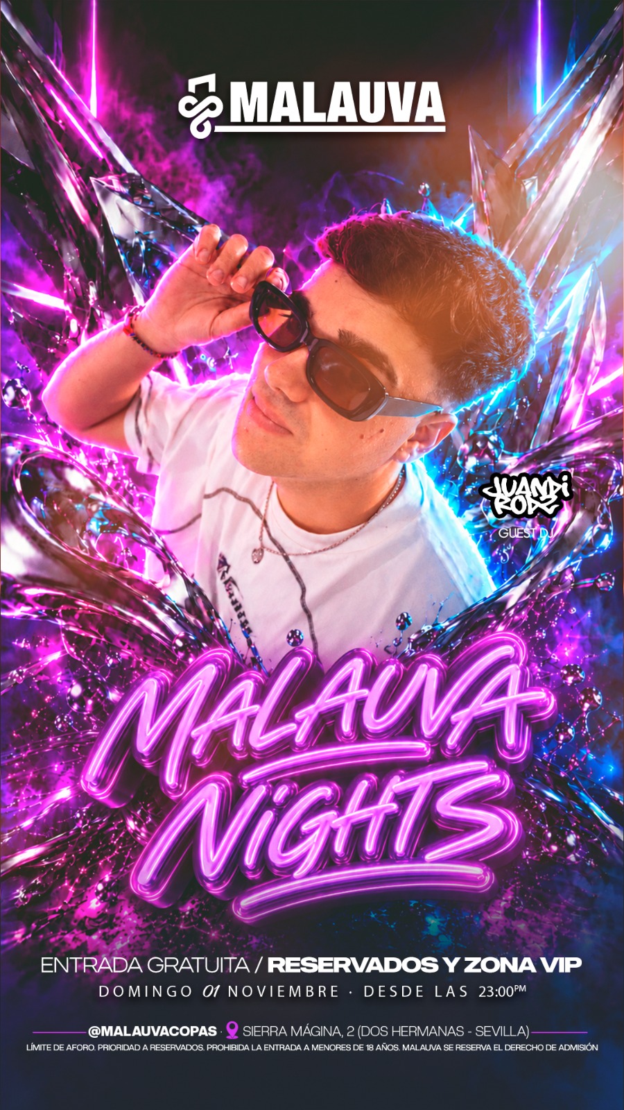 Cartel 4 noche